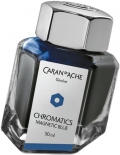 Чорнила Caran d'Ache Chromatics INKredible Colors Magnetic Blue (50 мл, темно-сині)