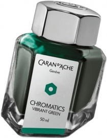 Купить Чернила Caran d'Ache Chromatics INKredible Colors Vibrant Green (50 мл, зеленые) в интернет магазине в Киеве: цены, доставка - интернет магазин Д.Магазин