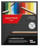 Набір водостійких олівців Caran d'Ache Luminance 6901 (12 кольорів)