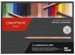 Набір водостійких олівців Caran d'Ache Luminance 6901 Portrait (20 кольорів)
