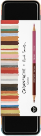 Купить Набор Caran d'Ache Bicolor Paul Smith (12 акварельных карандашей + кисточка + бокс) в интернет магазине в Киеве: цены, доставка - интернет магазин Д.Магазин