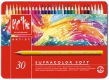 Набір акварельних олівців Caran d'Ache Supracolor (30 кольорів)