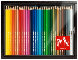 Купить Набор карандашей Caran d'Ache Swisscolor (30 цветов, деревянный бокс) в интернет магазине в Киеве: цены, доставка - интернет магазин Д.Магазин