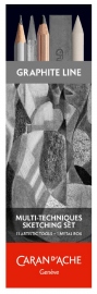 Купить Набор Caran d'Ache Artist Graphite Line для набросков (11 инструментов) в интернет магазине в Киеве: цены, доставка - интернет магазин Д.Магазин