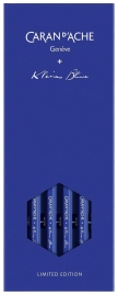 Купить Набор графитовых карандашей Caran d'Ache Klein Blue HB (4 шт, картонный бокс) в интернет магазине в Киеве: цены, доставка - интернет магазин Д.Магазин