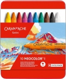 Набір воскової пастелі Caran d'Ache Neocolor I (10 кольорів)