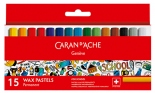 Набір воскової пастелі Caran d'Ache School Line (15 кольорів)