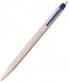Купить Ручка Caran d'Ache 825 Eco из переработанных опилок (бежевая с синей клипсой) в интернет магазине в Киеве: цены, доставка - интернет магазин Д.Магазин