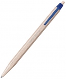 Ручка Caran d'Ache 825 Eco из переработанных опилок (бежевая с синей клипсой)