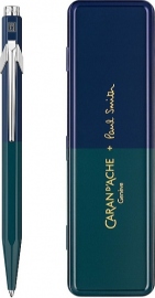 Купить Ручка Caran d'Ache 849 Paul Smith + бокс (зеленый / темно-синий) в интернет магазине в Киеве: цены, доставка - интернет магазин Д.Магазин