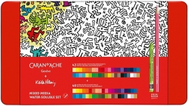 Купить Набор Caran d'Ache Keith Haring Colour Set (2 набора художественных инструментов) в интернет магазине в Киеве: цены, доставка - интернет магазин Д.Магазин