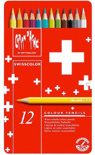 Набор карандашей Caran d'Ache Swisscolor (12 цветов)