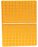 Блокнот Ciak Shapes в лінію (середній, жовтий)