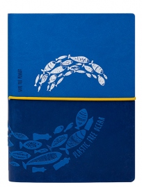 Купить Блокнот Ciak Save The Planet в линию (средний, синий) в интернет магазине в Киеве: цены, доставка - интернет магазин Д.Магазин