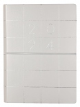 Щоденник Ciak Squared на 2024 рік (середній, білий)