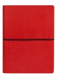 Блокнот Ciak Classic в клітинку (середній, червоний)
