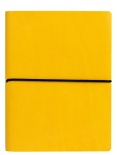 Блокнот Ciak Classic в клітинку (середній, жовтий)