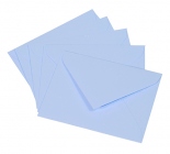 Набор мини-конвертов Clairefontaine Pollen (75 x 100 мм, голубой, 5 штук)