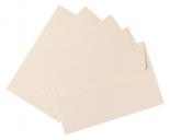 Набор маленьких конвертов Clairefontaine Grain De Pollen (90 x 140 мм, кремовый, 5 штук)