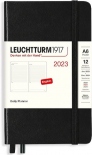 Щоденник Leuchtturm1917 на 2023 рік (А6, чорний)
