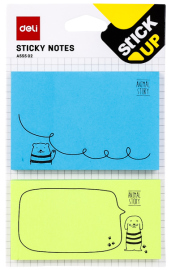 Купить Блок клейкий Deli StickUp (2 блока по 50 листов) в интернет магазине в Киеве: цены, доставка - интернет магазин Д.Магазин
