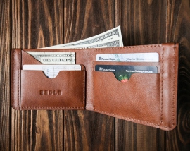 Купить Бумажник EEDLE Wallet Blue-Tobacco в интернет магазине в Киеве: цены, доставка - интернет магазин Д.Магазин