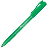 Ручка Faber-Castell CX Colour 1 мм (зеленая)