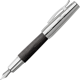Купить Перьевая ручка Faber-Castell E-motion Pearwood Black (древесина груши, черная, перо F) в интернет магазине в Киеве: цены, доставка - интернет магазин Д.Магазин