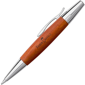 Купить Шариковая ручка Faber-Castell E-motion Pearwood Reddish Brown (древесина груши, коричневая) в интернет магазине в Киеве: цены, доставка - интернет магазин Д.Магазин