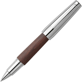 Купить Роллерная ручка Faber-Castell E-motion Pearwood Dark Brown (древесина груши, темно-коричневая) в интернет магазине в Киеве: цены, доставка - интернет магазин Д.Магазин