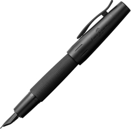 Купить Перьевая ручка Faber-Castell E-motion Pure Black (матовая черная, перо M) в интернет магазине в Киеве: цены, доставка - интернет магазин Д.Магазин
