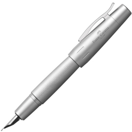 Купить Перьевая ручка Faber-Castell E-motion Pure Silver (серебристая, перо M) в интернет магазине в Киеве: цены, доставка - интернет магазин Д.Магазин
