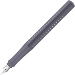 Чорнильна ручка Faber-Castell Grip 2010 Dapple Gray (перо M, сіра)
