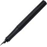 Чорнильна ручка Faber-Castell Grip Edition Black (перо F, чорна)