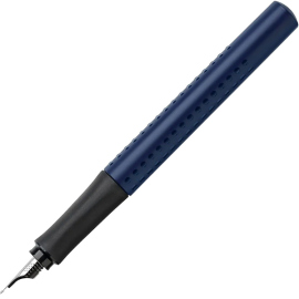 Купить Перьевая ручка Faber-Castell Grip 2011 Classic Blue (перо M, темно-синяя) в интернет магазине в Киеве: цены, доставка - интернет магазин Д.Магазин