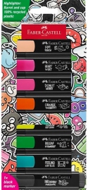 Купить Набор маркеров Faber-Castell Graffiti Textliner (8 цвета) в интернет магазине в Киеве: цены, доставка - интернет магазин Д.Магазин