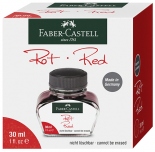 Чорнила Faber-Castell (червоні, 30 мл)