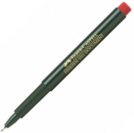 Купить Линер Faber-Castell Fine Pen (красный) в интернет магазине в Киеве: цены, доставка - интернет магазин Д.Магазин