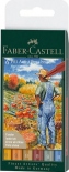 Набір брашпенів Faber-Castell 6 PITT artist pens Harvest (6 кольорів)