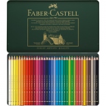 Кольорові олівці Faber-Castell Polychromos в металевій коробці (36 кольорів)