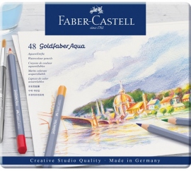 Купить Акварельные карандаши Faber-Castell Goldfaber (48 цветов) в интернет магазине в Киеве: цены, доставка - интернет магазин Д.Магазин