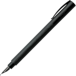 Чорнильна ручка Faber-Castell Ambition All Black (матова чорна, перо M)