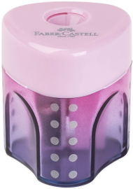 Купить Точилка с контейнером Faber-Castell Grip Mini Flow Edition Blushing Sky (голубо-розовая) в интернет магазине в Киеве: цены, доставка - интернет магазин Д.Магазин