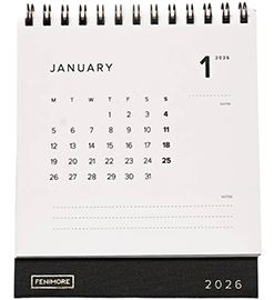 Настільний календар Fenimore на 2023 рік (11,5 х 14 см) в інтернет магазині в Києві: ціни, доставка - інтернет магазин Д.Магазин