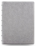 Блокнот Filofax Notebook Saffiano A5 (серебристый)