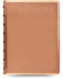 Блокнот Filofax Notebook Saffiano A5 (розовое золото)