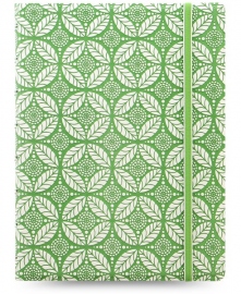 Купить Блокнот Filofax Notebook Impressions A5 Green & White в интернет магазине в Киеве: цены, доставка - интернет магазин Д.Магазин