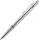Ручка Fisher Space Pen Bullet (матовий хром з кліпсою) 