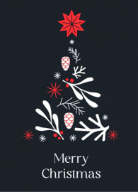 Купить Листівка Gifty "Різдвяна ялинка" в интернет магазине в Киеве: цены, доставка - интернет магазин Д.Магазин