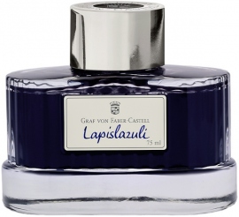 Купить Чернила Graf von Faber-Castell Lapislazuli (водостойкие, лазурит, 75 мл) в интернет магазине в Киеве: цены, доставка - интернет магазин Д.Магазин